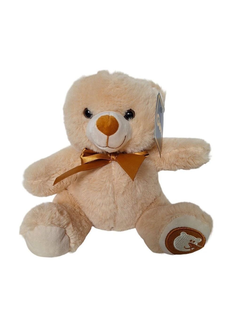 Goffa Cream Gold Teddy Bear Plush 8.5 Inch